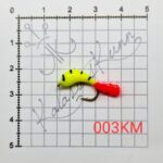 003KM-Kollane, musta triibuga. UV, konks nr.8