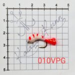 010VPG-Valge, punase triibuga. UV, konks nr.8