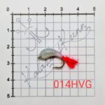 014HVG-Hõbedane, valge kõhuga, helendav. UV, konks nr.8